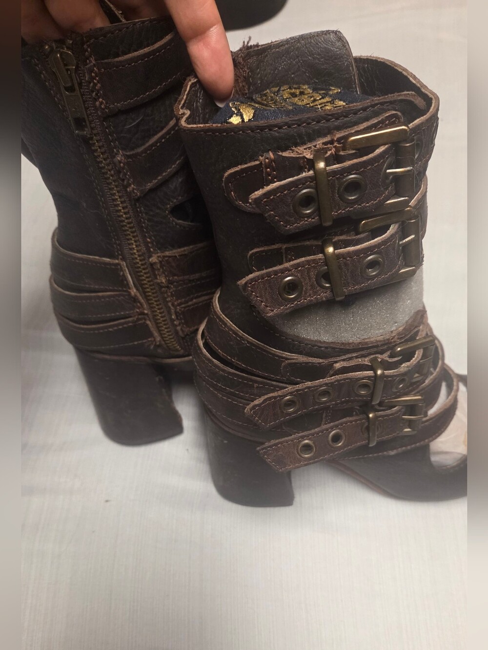 Dark Brown Freebird Tali Size 7 - Picture 4 of 11